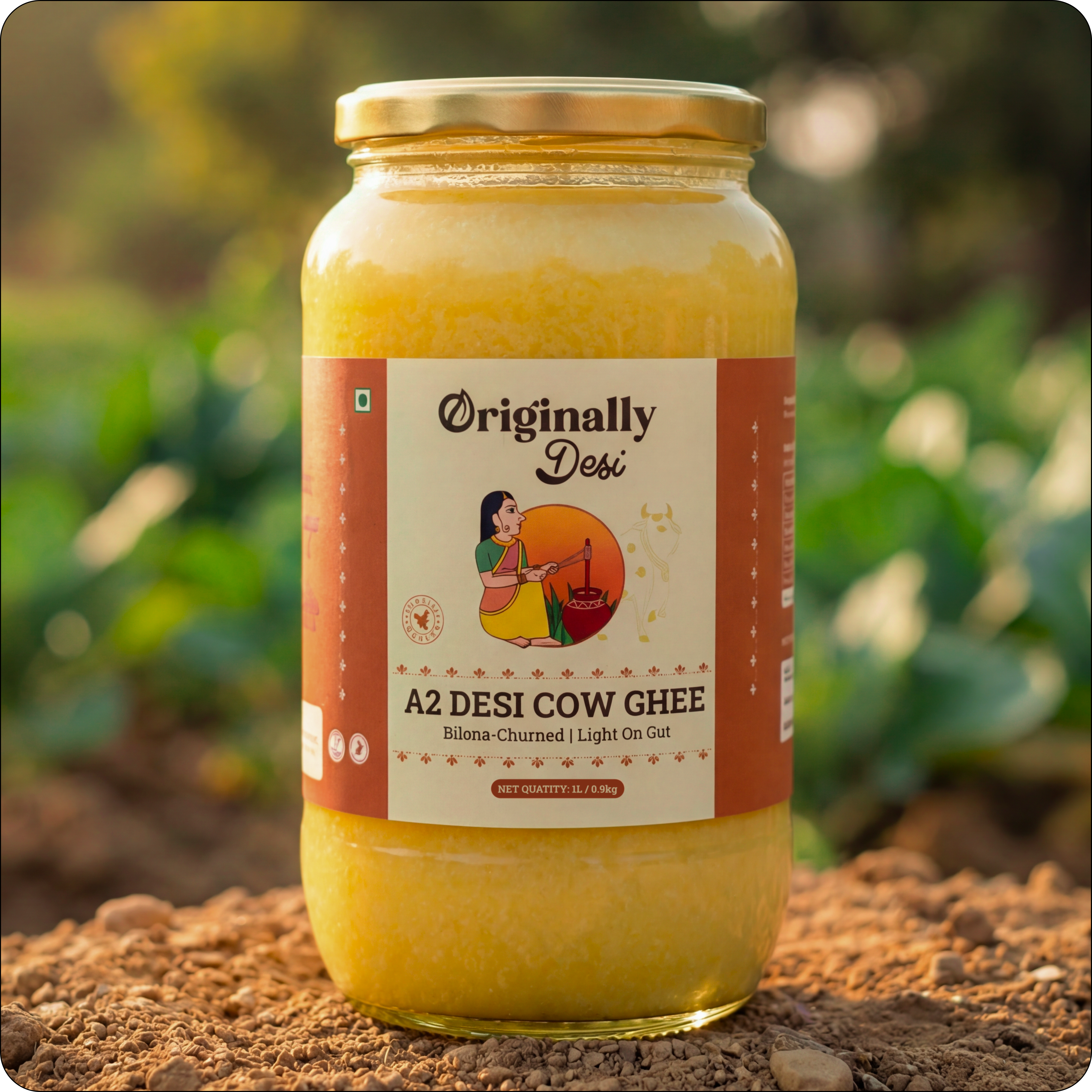 A2 Desi Cow Ghee – Pure Bilona Ghee from Grass-Fed Cows