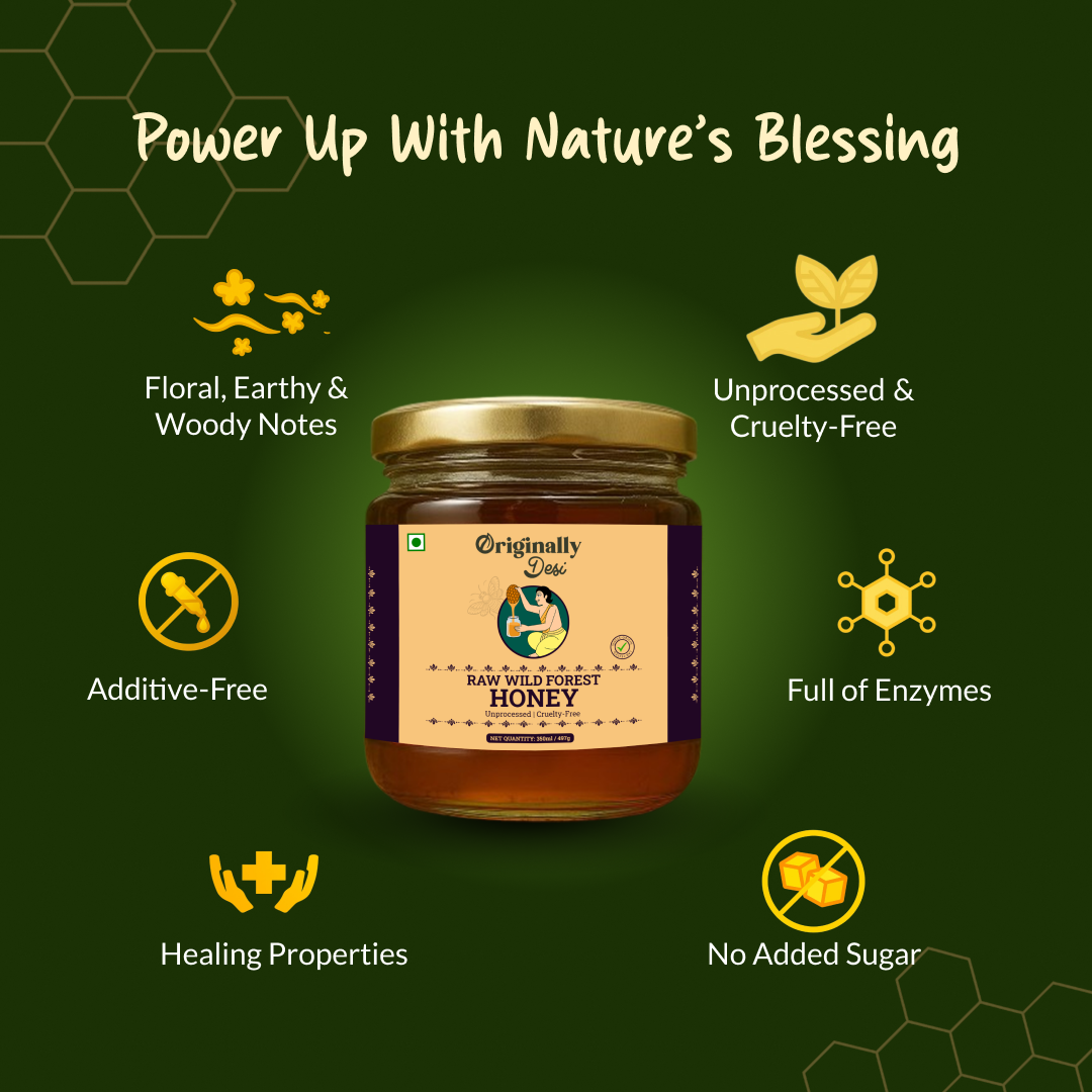 Raw Wild Forest Honey