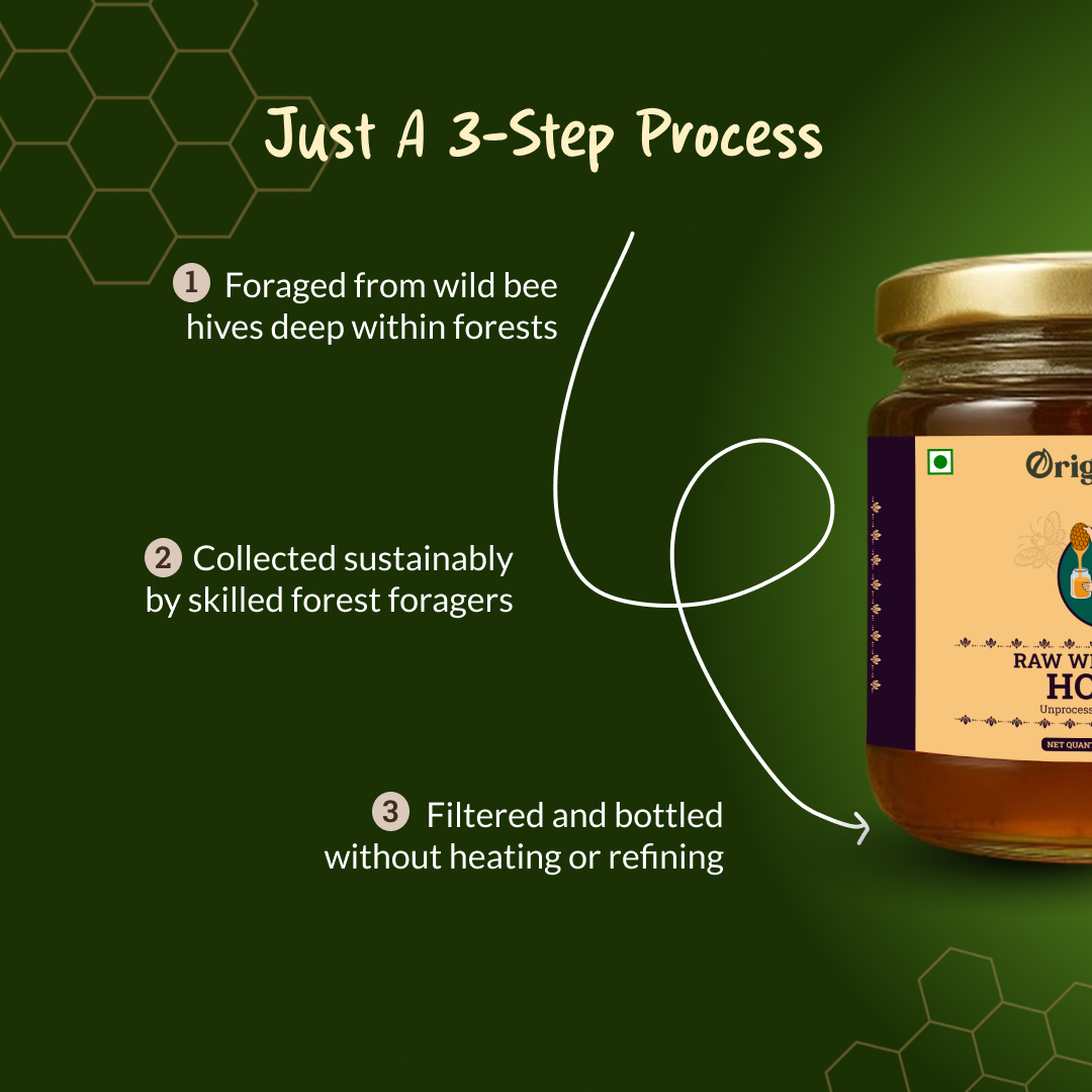 Raw Wild Forest Honey
