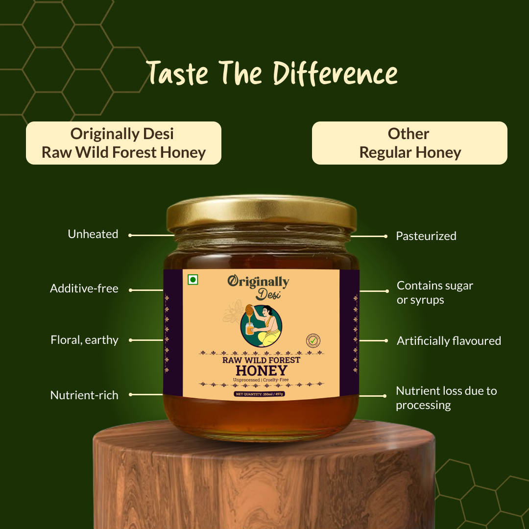 Raw Wild Forest Honey