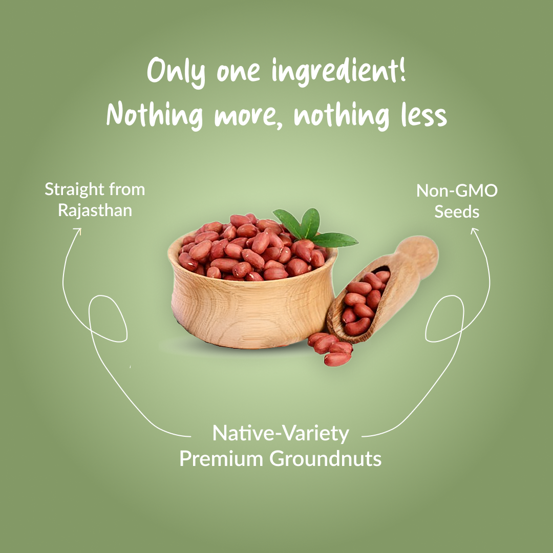 Wood-pressed Groundnut Oil