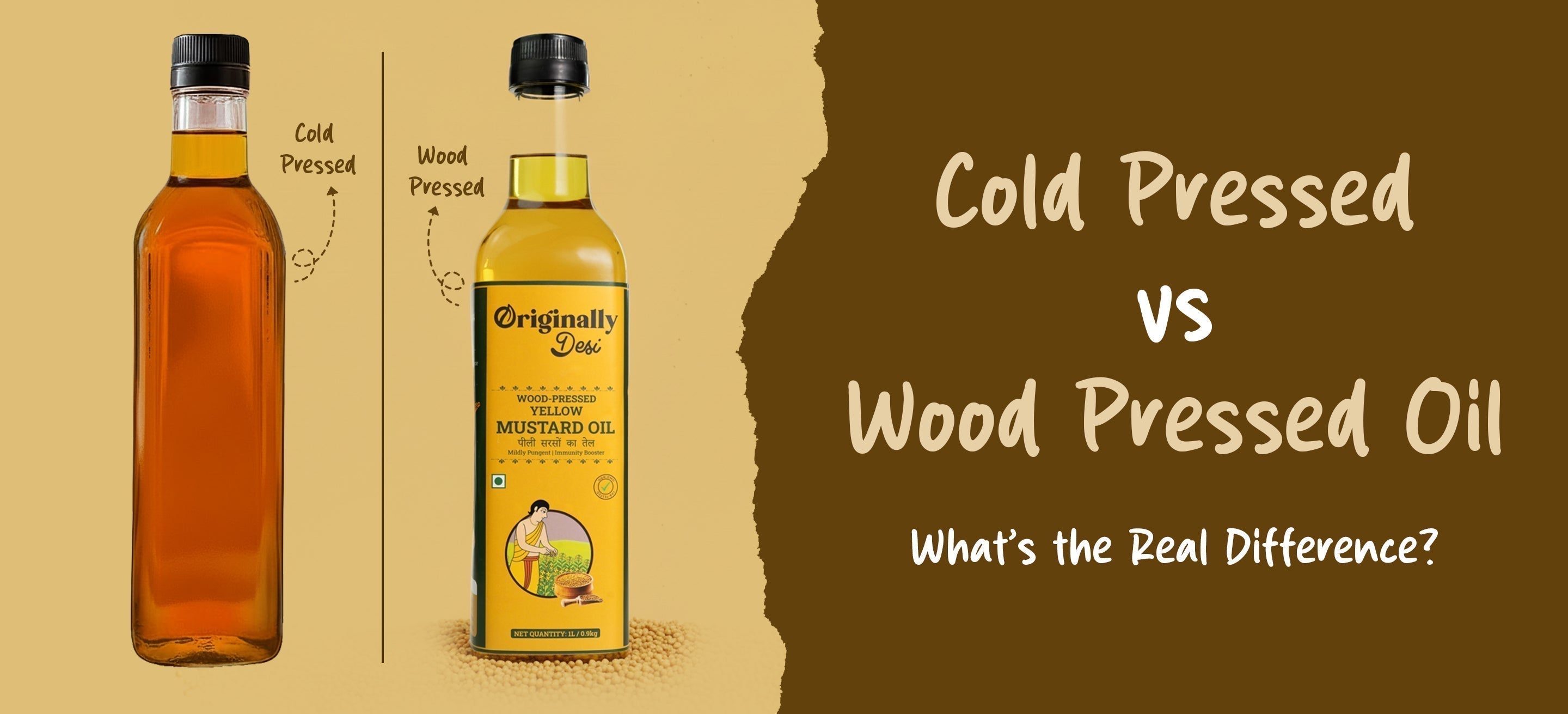 Difference Between Cold Pressed and Wood Pressed Oil : Which is Better for You?