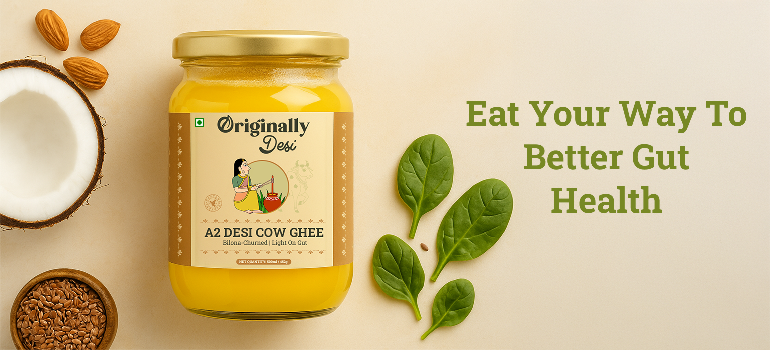 Daily Foods That Heal the Gut: Ghee, Coconut & Fermented Staples