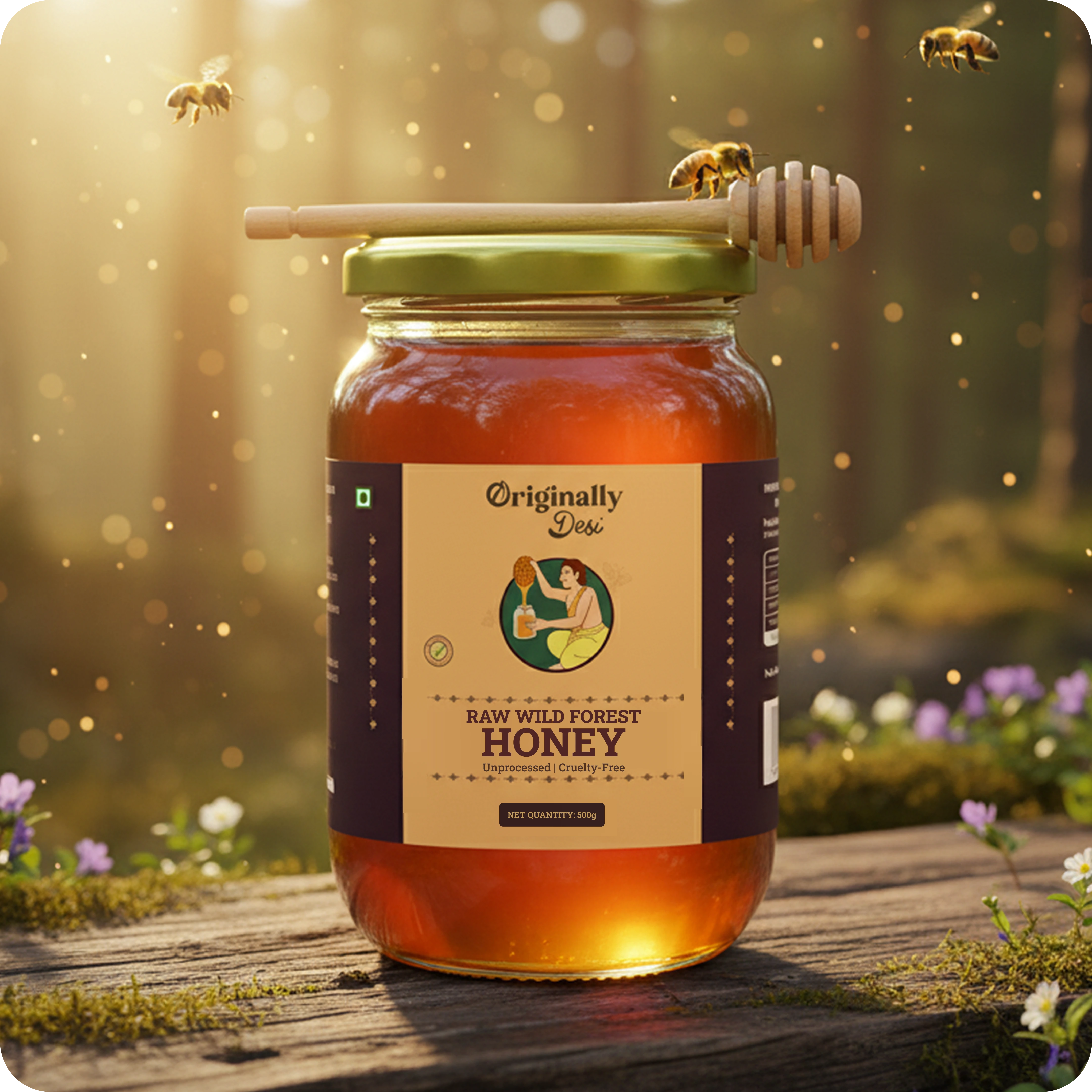 Raw Wild Forest Honey