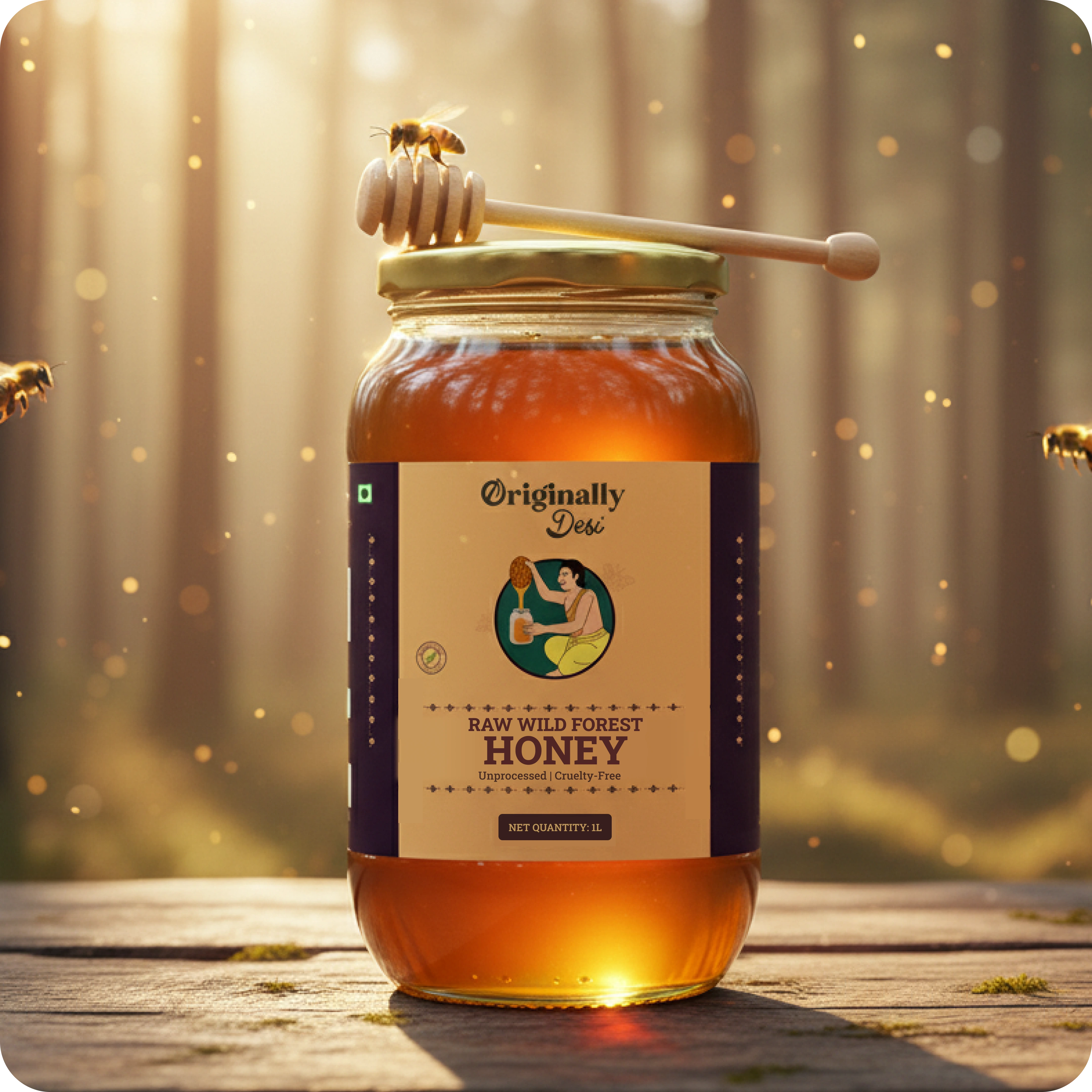 Raw Wild Forest Honey