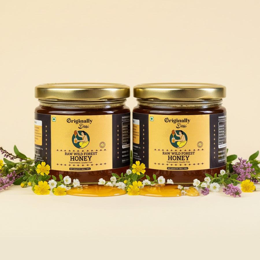 Wild Forest Honey (350g x 2) Combo