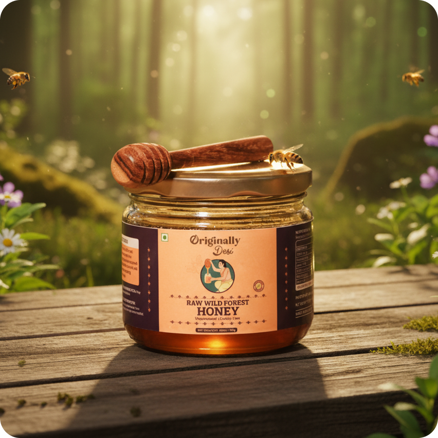 Raw Wild Forest Honey – 350 g