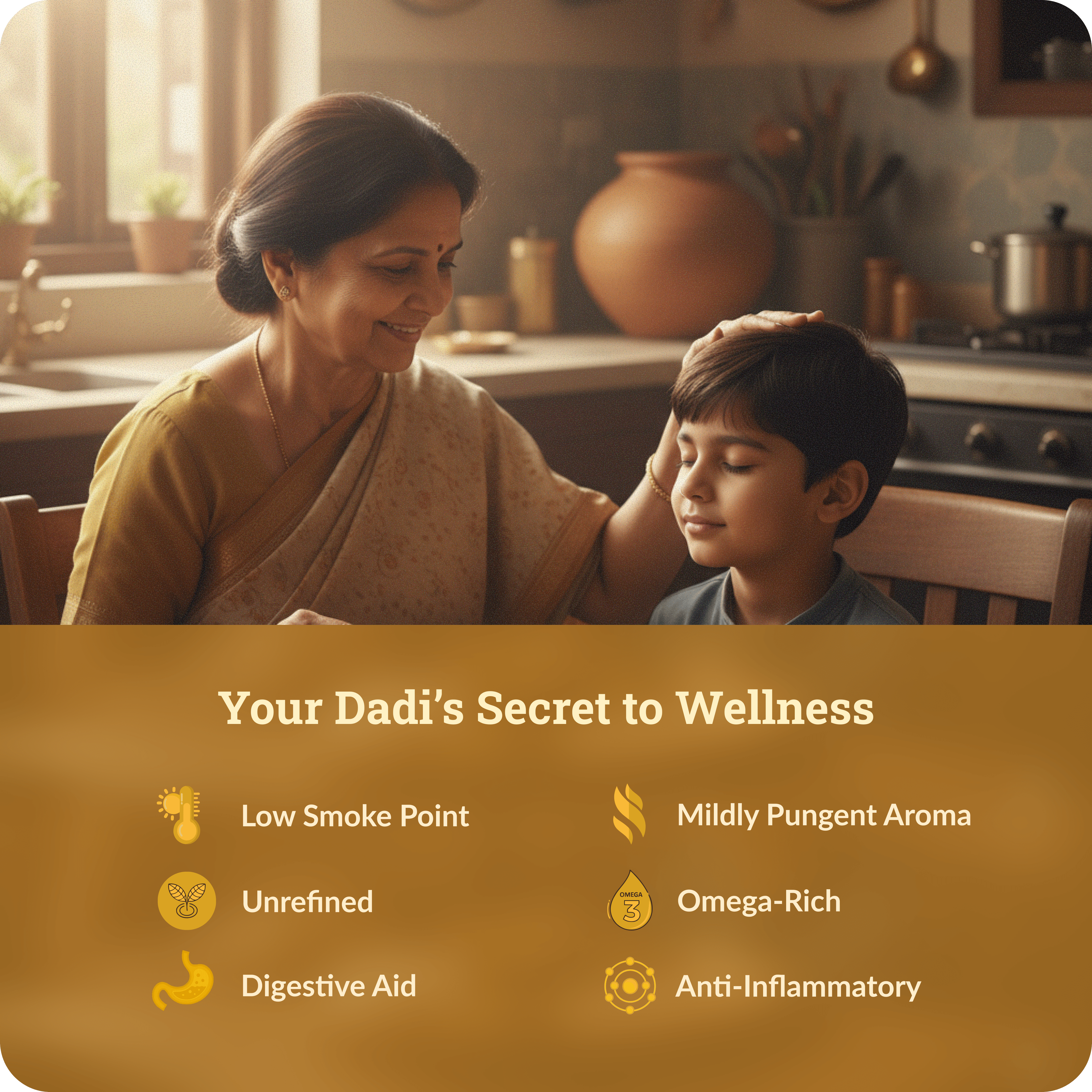 Wood-Pressed Yellow Mustard Oil